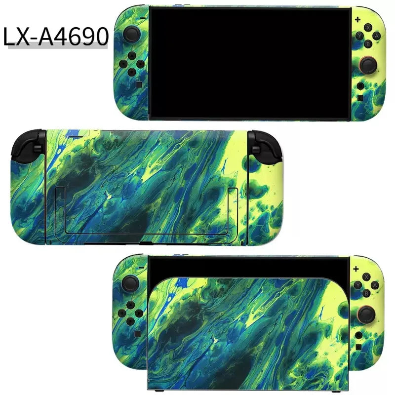 Colorful Nintendo Switch 2 Vinyl Skins