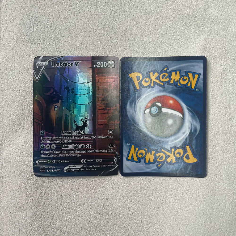 DIY Pokémon Eevee Flash Trading Card