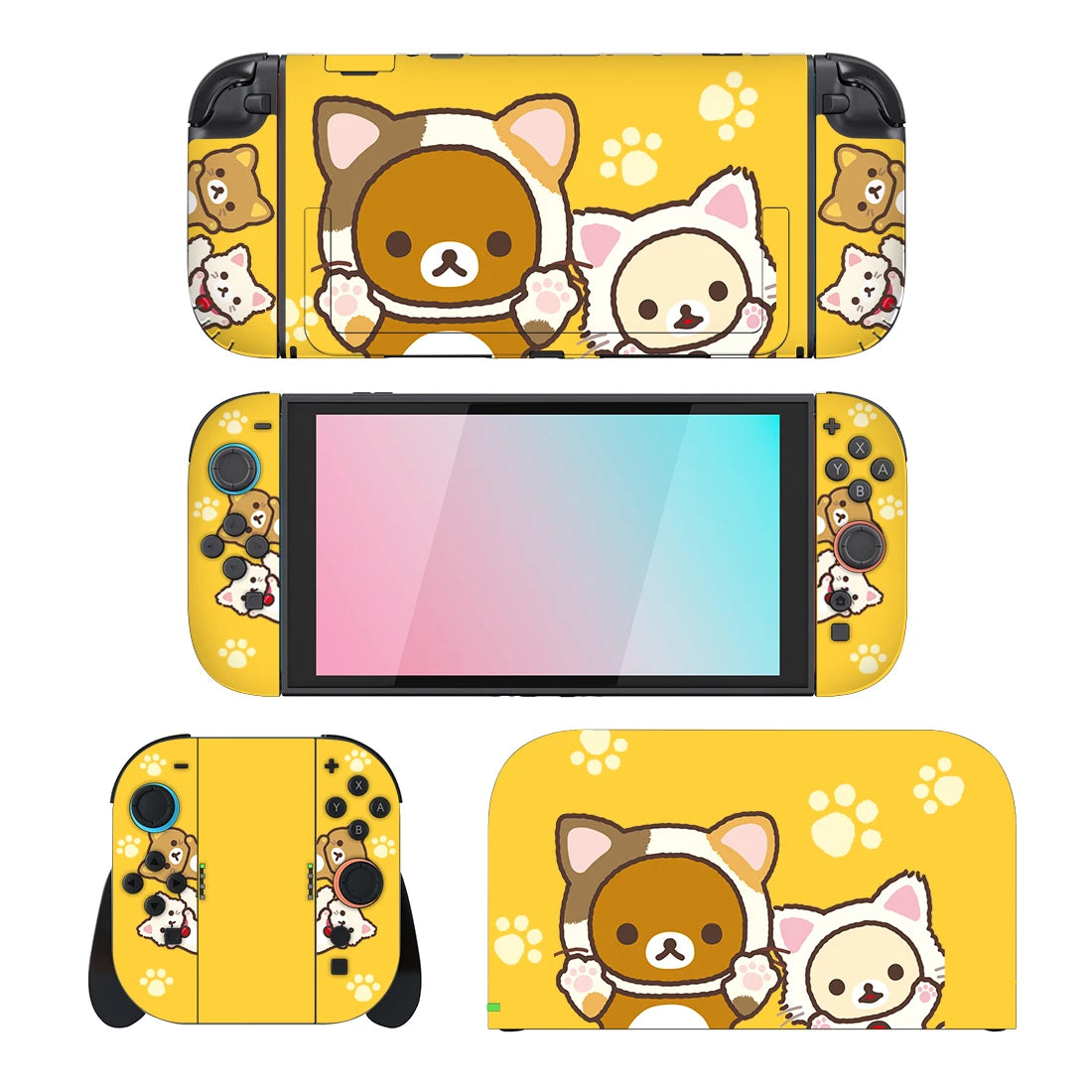 Cartoon Nintendo Switch 2 Console Skins