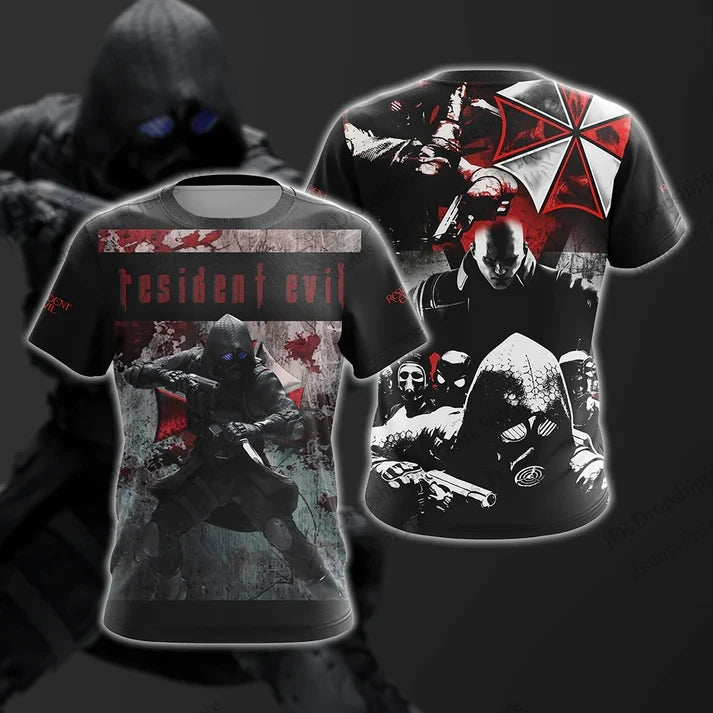 Resident Evil 3D Print T-Shirt