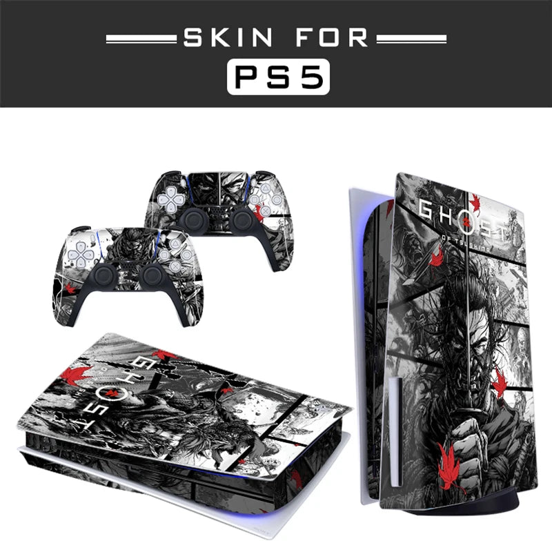 Ghost of Tsushima PS5 Vinyl Skin