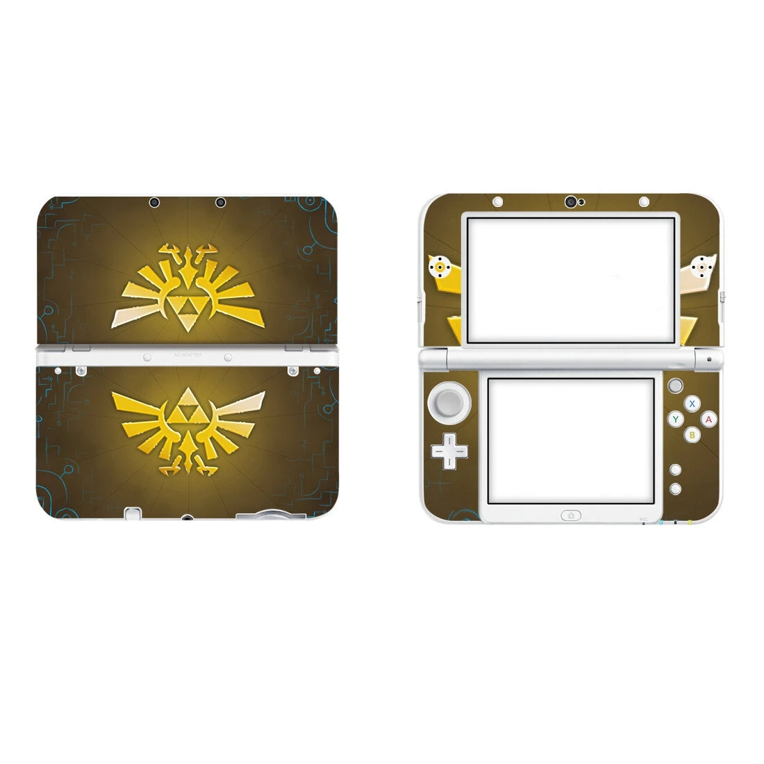 Custom 3DS XL Full Cover Vinyl Skin