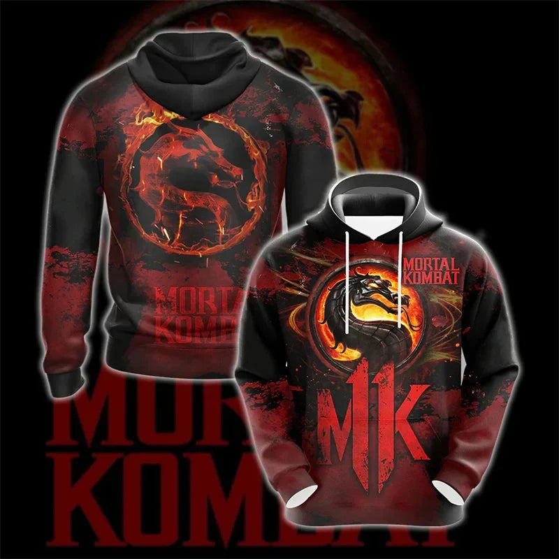 Mortal Kombat  Men Hoodies Design