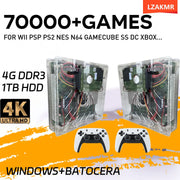 NEW Super Console U7 Plug and Play On TV 1T HDD 70000+ Retro Games Windows11 4G RAM 60 Emulator for Wii PS2 SS DC PSP GAMECUBE