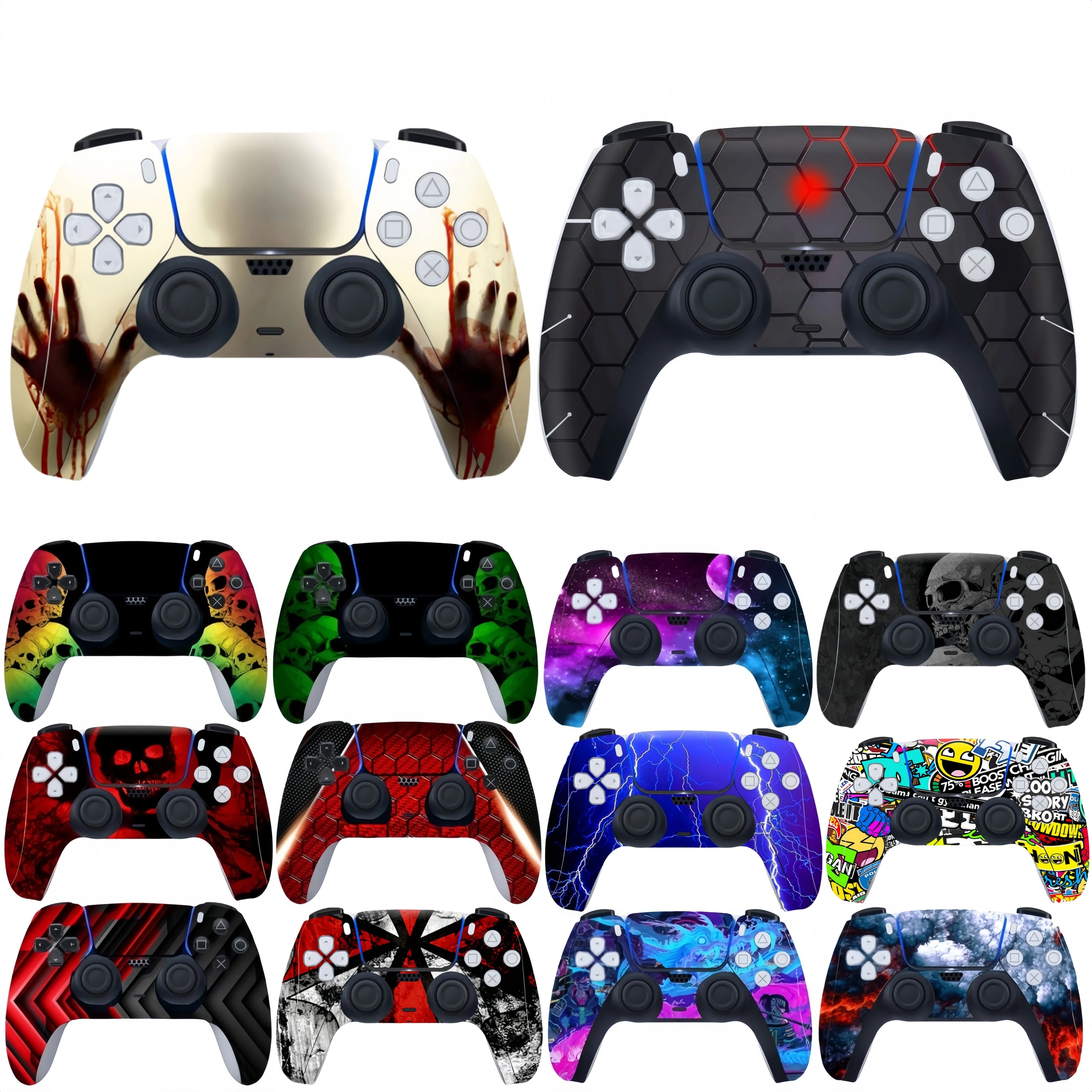 PS5 Controller Anti-Slip Protective Skins