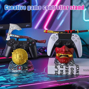 God Of War Game Controller Stand For PS5 - Creative Desktop Gamepad Holder Unique Gaming Accessory For Kratos Fans