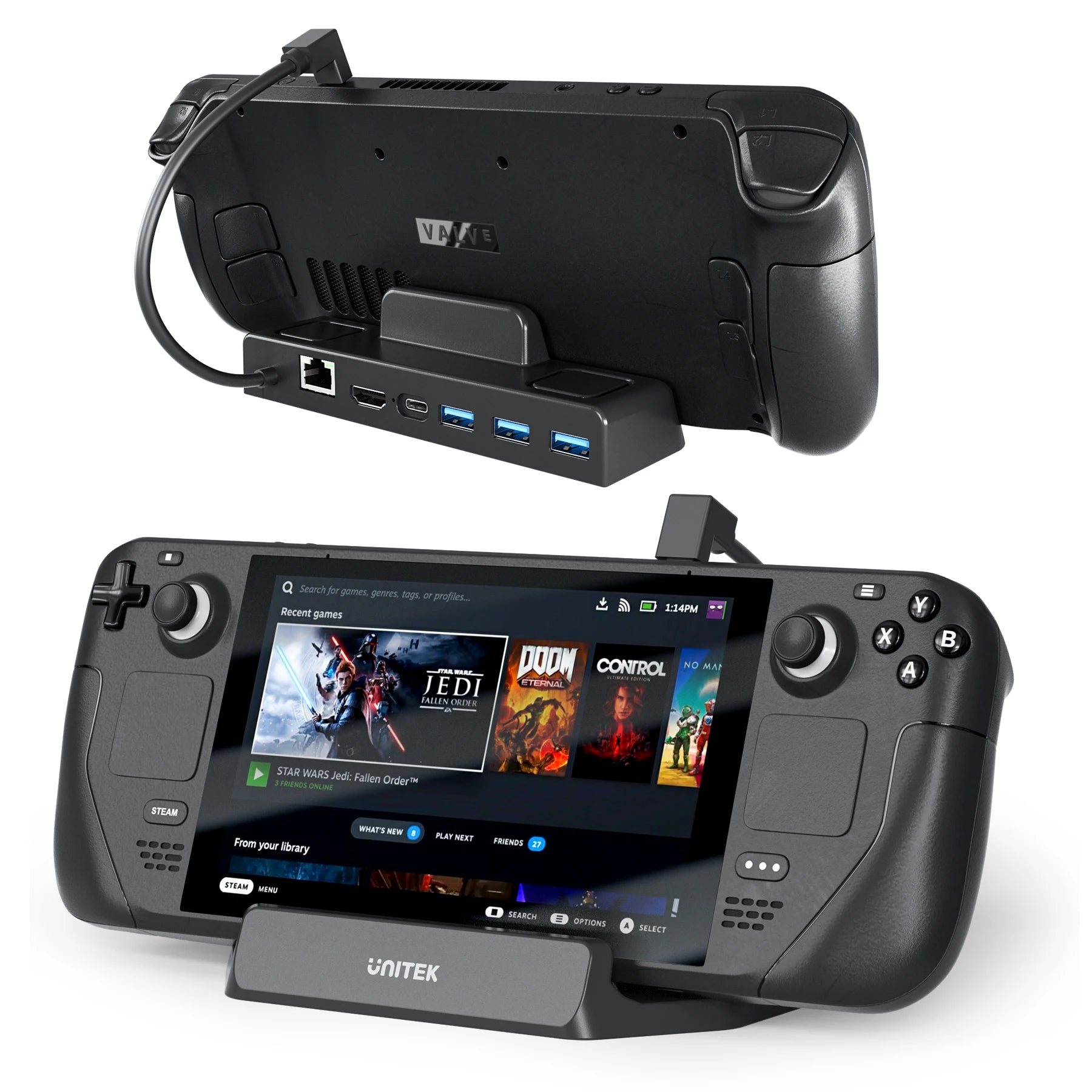 4K HDMI Dock for Handheld Consoles