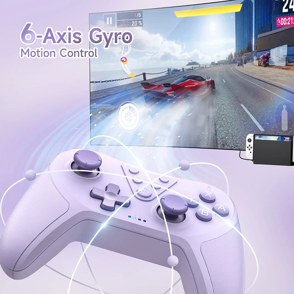 Wireless Gaming Controller for Nintendo Switch,