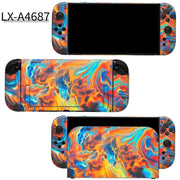 Colorful Nintendo Switch 2 Vinyl Skins